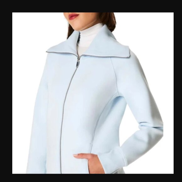 Spanx AirEssentials Luxe Tunic Full Zip - Sky - Small - Picture 3 of 9